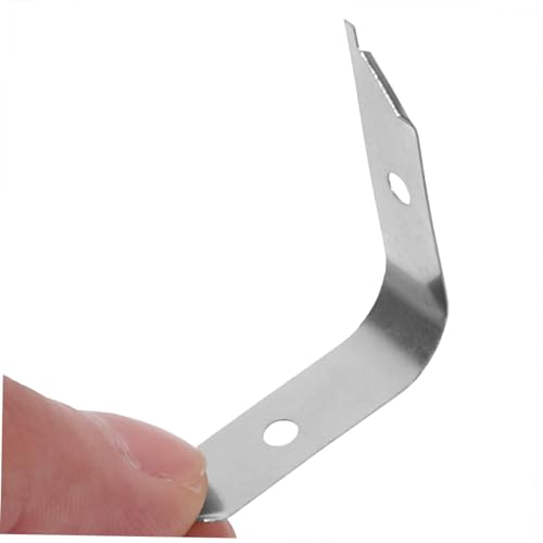 Image of 100pcs Picture Frame Spring Clips for DIY Framing Durable Backing Hardware for Photos Invisible Fixation for Art Crafts and Wall Hanging