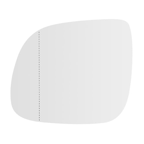 SENZEAL Wing Mirror Glass Heated Left Passenger Side for VW T5 2010-2015 T6 2016-2021 Transporter Caravelle 2014-2019 7E0853521 7E0853522 (Left)