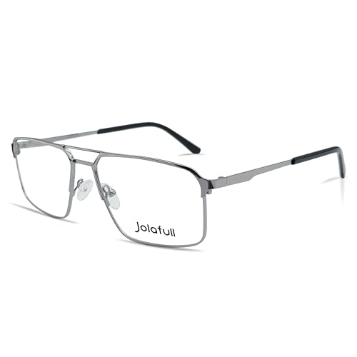 Image of JF1801 Men's Eyewear Frames Square Prescription Glasses for Men 58 mm