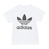adidas JE0520 - Camiseta para niño, color blanco y negro, blanco, 18-24 Meses