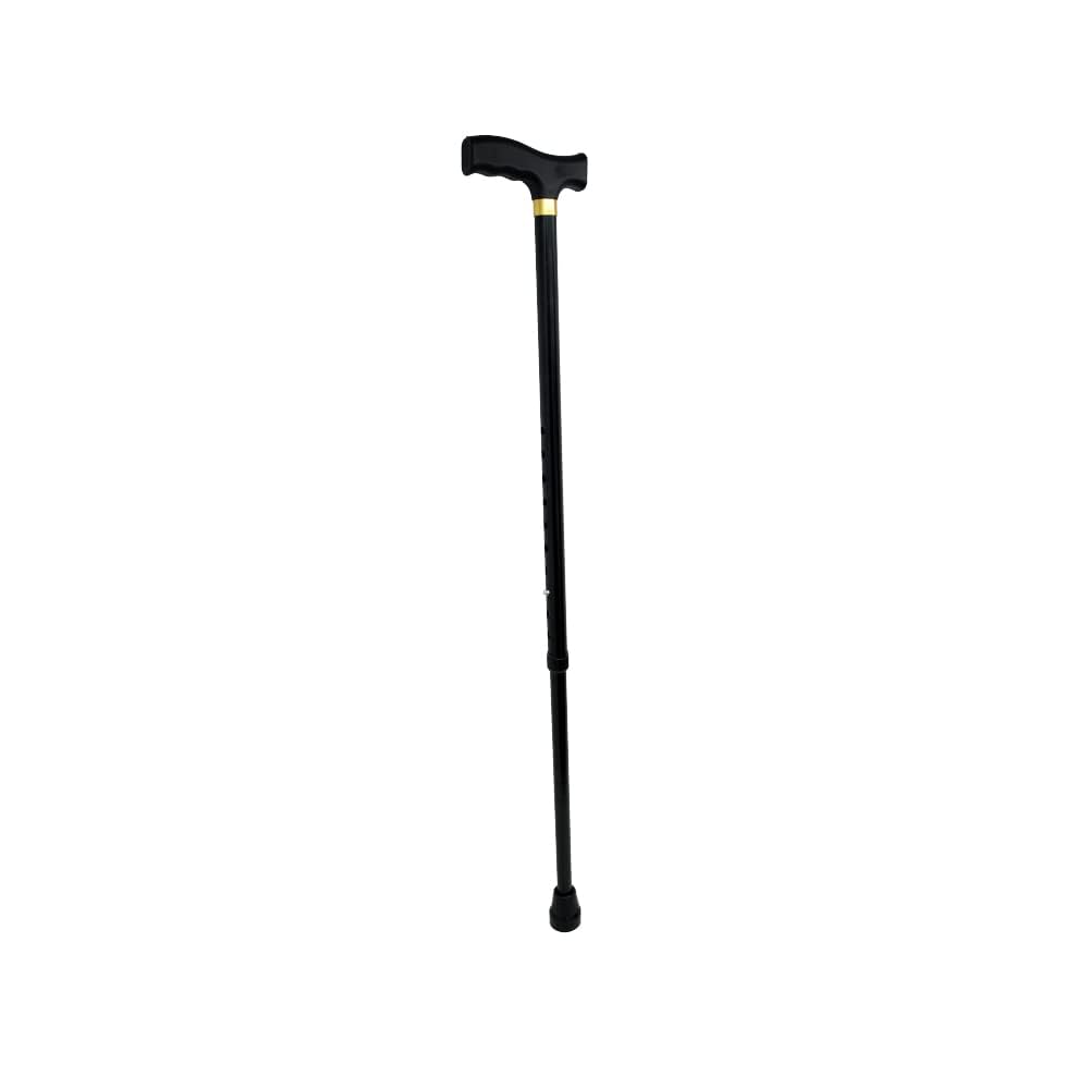 Rilekh Adjustable Walking Stick Single Sturdy and Lightweight Aluminum Quick Height Adjustment Suitable for Mountaineers and The Elderly Men and Woman (Black) (B0D8JHT6MT) Amazon Price History, Amazon Price Tracker