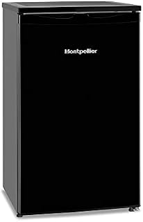 Montpellier MLA48BK 48cm Undercounter Freestanding Larder Fridge in White (Black)