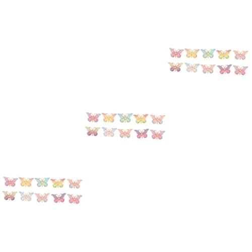 Papillon dégradé en résine pour décoration de cadre photo et loisirs créatifs