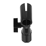 HOMOBABE マイク用金属製デスククランプ2個セット 17～25mm径対応 調整可能クリップマイクホルダー ポッドキャスト録音用アクセサリー