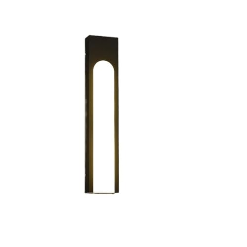Lampe de jardin pour terrasse chaleureuse et applique murale extérieure