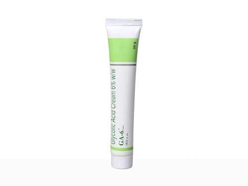 Ga 6 Glycolic Acid Cream 30g | Fights Pigmentation and Tanning | Removes Dead Skin