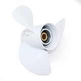 PWCMAN 13 1/2x15 Aluminum 15 Spline Tooth Outboard Prop Compatible with Yamaha Engines T50 T60 60HP F70 70HP F75 75HP 80HP F80 85HP 90HP F90 F100 F115 115HP 130HP, Replaced OEM 6E5-45947-00-EL