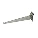 NAHANCO SW8KB Slatwall Shelf Bracket-Chrome, Pounds