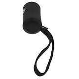 FUNOMOCYA Manico per ombrello da viaggio in plastico nero con apertura e chiusura automatica, impugnatura semplice per ombrello antivento pieghevole