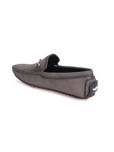 Image of AADI Men's Suede Leather Outdoor Casual Loafer Shoes