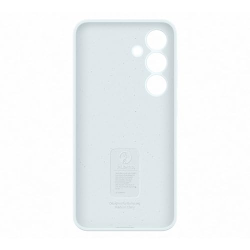 Samsung Silicone Case cover morbida per Galaxy S24, White - Immagine 5