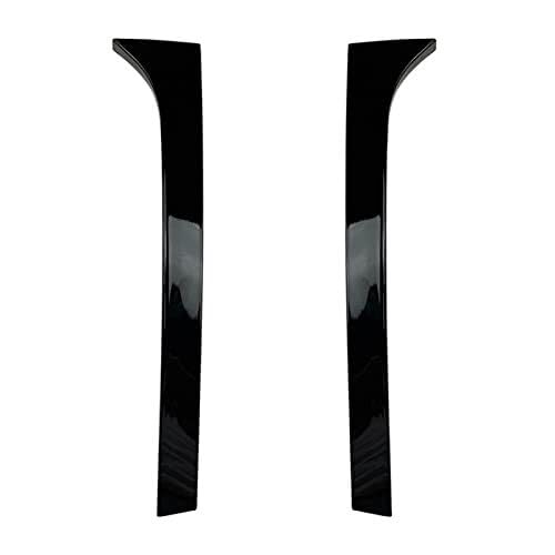BLBNEZBZTY Alerón para Coche 2 Alerones para Skoda para Superb 2008-2015, Alerón Trasero para Ventana Lateral, Embellecedor De Maletero, ABS, Brillante.