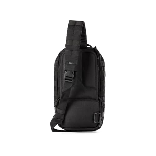 Image of 5.11 Tactical RUSH MOAB 8 Sling Pack 13L - Ambidextrous CCW Ready EDC Messenger Bag - Durable 1050D Nylon, Black, Style 56810ABR