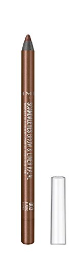 Rimmel ScandalEyes Waterproof Coloured Brow & Liner Kohl Kajal Blazing Bronze 1.2g - Image 3