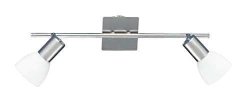 Preisvergleich Produktbild WOFI Deckenleuchte, Deckenspot und Deckenbalken 7354.02.64.0000, Nickel-matt