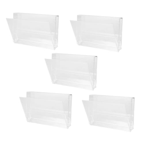 Vintage Cassette Tape Case 5 Pack PP Holder for Organizing