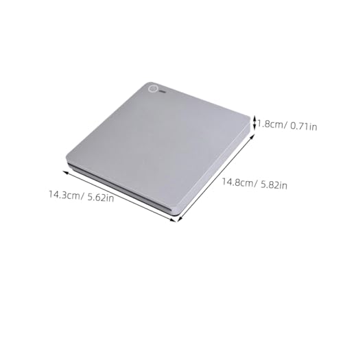 Lecteur CD DVD portable au design ultra fin et compact noir - 3