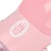 Portable Dog Water Bottle, 13oz Leak Proof Puppy Water Dispenser with Rope Puppy Water Dispensers with Drinking Feeder for Outdoor Walking, Hiking, Travel (Pink S)