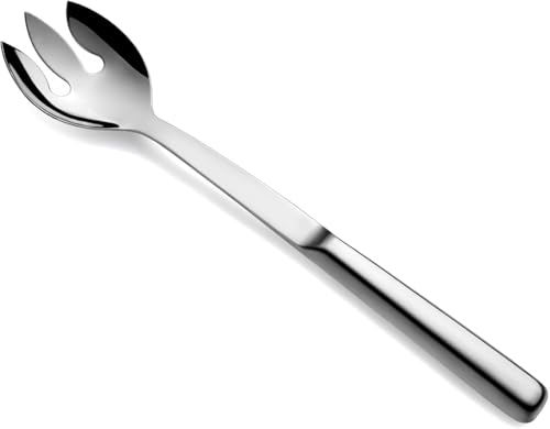Cuillère de service en acier argenté de qualité supérieure New Star