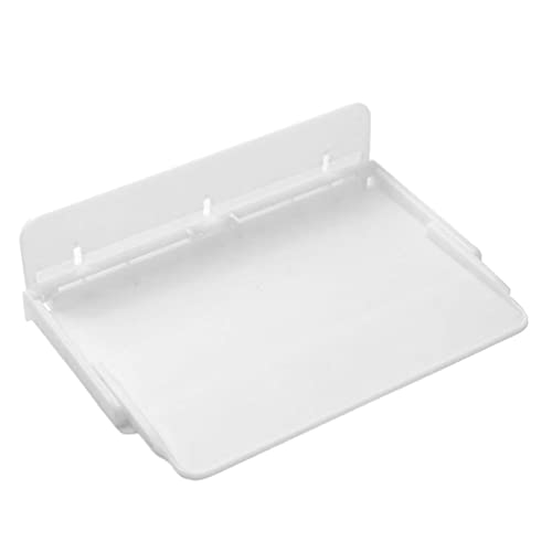 Alipis Mensola per comodino, pieghevole, per letto a castello, superiore, comodino, in plastica, con ripiano per comodino, per camera da letto, 30 x 21 x 7 cm