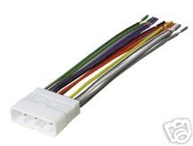 Stereo Wire Harness Isuzu Trooper 95 96 97 1997 (car Radio Wiring installatio...