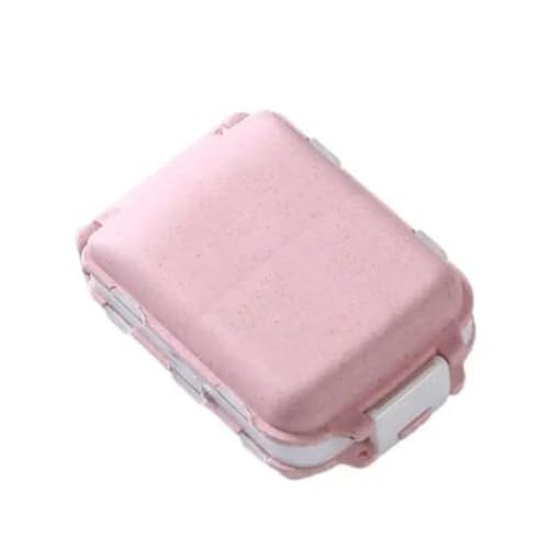 Porta Comprimido Estojo Caixa Organizadora Porta Comprimidos Caixa Porta Remédio Caixa Porta Comprimidos E Suplementos PREMIUM Appari (Rosa)