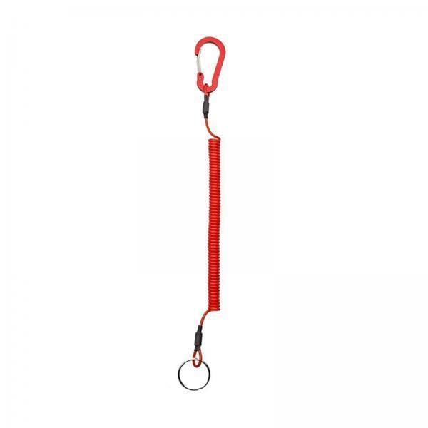 THE STYLE SUTRA® 2xRetractable Safe Coiled Lanyard Fishing Lanyards for Cycling Climbing Tackle red | Sporting Goods | Fishing | Fishing Equipment | Fly Fishing Accessories-image-16