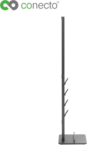 conecto Staubsauger Ständer Halterung universal kompatibel mit Dyson Gen5, V15, V12, V11, V10, V8, V7, V6 Bodenständer, Zubehör Halter, Schwarz