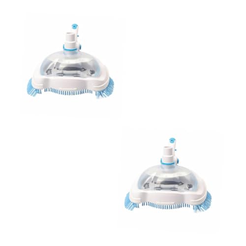 Sosoport 2 Piezas Cabezal De Cepillo para De Piscina Limpiador Cosas De Piscina Colador Piscina con Bomba Calentador Agua Inflable Nadar Quinielas Solar SPA Neto El Plastico