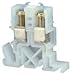 SQUARE D BY SCHNEIDER ELECTRIC 9080GC6 TERMINAL BLOCK, STANDARD, 18-4AWG
