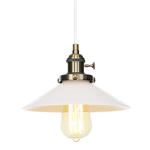 Luminaire suspendu avec interrupteur pour îlot de cuisine bronze