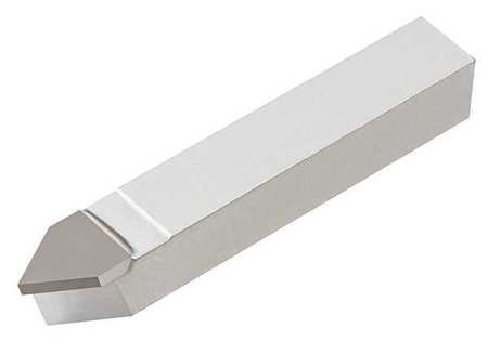 Brazed Tool Bit, E, 2-1/4 In L, 5/16 In W