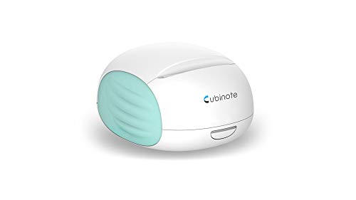 Preisvergleich Produktbild Cubinote KCNH18009 Haftnotizdrucker grün inklusive einer Thermohaftnotizpapierrolle mit UK Adapter