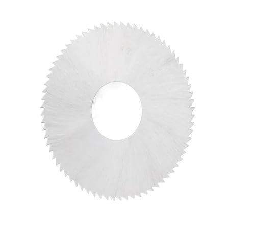 Disco de corte circular HSS 200mm para mecanizado de ranura CNC en acero