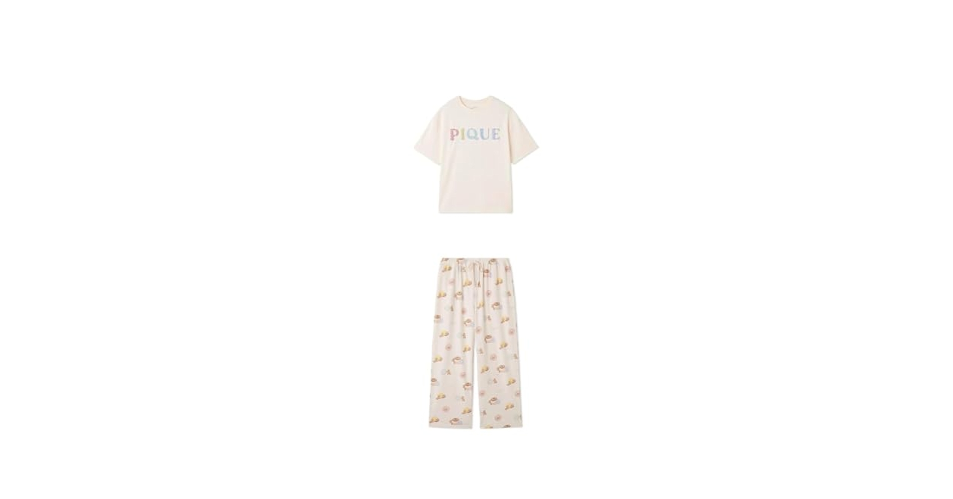 Amazon | [ジェラート ピケ] ドーナツベアワンポイントTシャツ