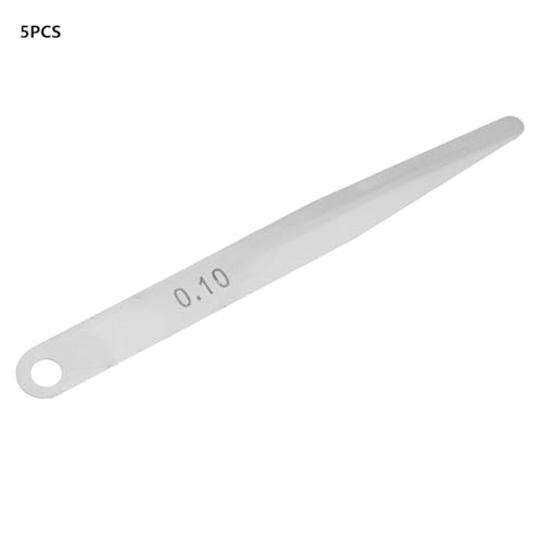 Calibrador Feeler 0.1mm Métrico 5 piezas miniatura 2