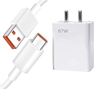 Image of 67W Charger USB Type A Compatible With Redmi K50I Charger Original Charger