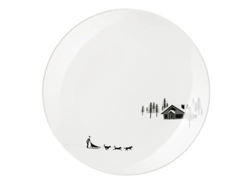ASA Selection Dessertteller Sled Dogs Snow Tracks