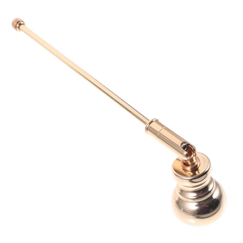 Cabilock Candle Snuffer Extinguisher Elegant Gourd Design Long Handle Lightweight Flame Snuffer Candle Lovers Safely Extinguish Wicks Without Smoke