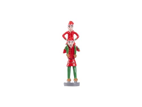 Lionel Warner Brothers The Polar Express Five Piece Miniature Elves Figure Pack Model Train Accessory (683185) - Thumbnail 4