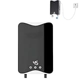 Drumstone 𝟭𝟬 𝗬𝗲𝗮𝗿𝘀 𝗪𝗮𝗿𝗿𝗮𝗻𝘁𝘆 Instant 5500W Tankless Electric Water Heater – Energy Efficient, Fast Heating, Portable Hot Water System for Bathroom, Kitchen, and Multipurpose Use