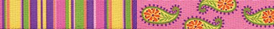 Image of Yellow Dog Design Standard Step-in Harness, Pink Paisley, Medium 15 inch - 25 inch