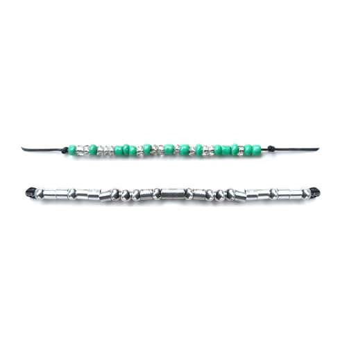 2 pulseras código Morse Anti Trump miniatura 3