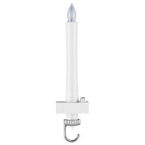 仏壇屋 滝田商店 【盆提灯・盆ちょうちん】LEDローソク電池灯LC401(プッシュ式スイッチ付き)◆ローソクにかわる安全な電池灯◆総高さ24cm (吊り提灯用)【滝田商店発行 証明書付】