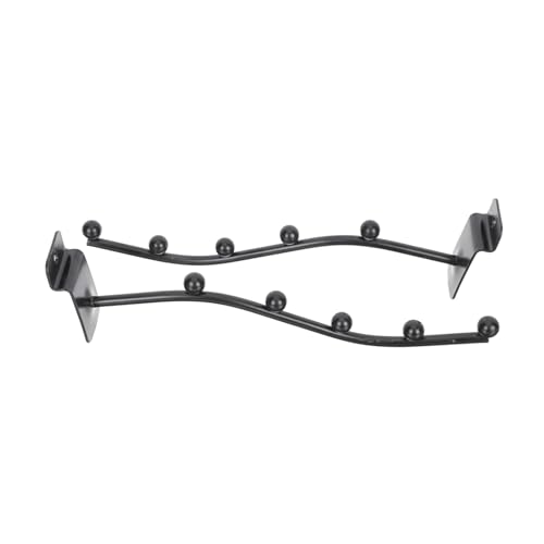 TOYANDONA Practical Wall Mounted Flute Rack 2 Pack Flute Hanger Holder Sturdy and Sturdy Flute St
