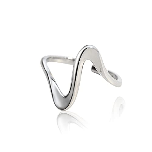 Damen Ring 925 Silber - Damenring Silberring Frauen Mädchen Schmuck-Ring -...