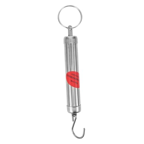 CHILDWEET Cylindrical Spring Scale Vegetable Weight Scale Portable Scale for Fish Mini Spring Scale Small Scale Mini Scale Hand Scale Vegetable Scale for Shopping Travel Scale Weight
