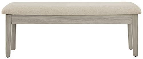 Signature Design By Ashley Parellen Upholstered Storage Dining Bench, Beige #TOP3