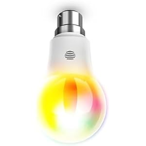 Hive Smart Light Bulb B22 Colour – Bayonet (V9), Works with Amazon Alexa, White