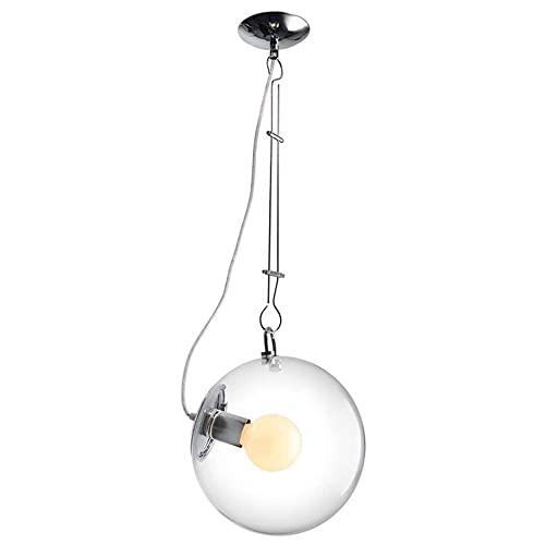 Lustre suspension moderne en cristal et acier carbone de haute manufacture